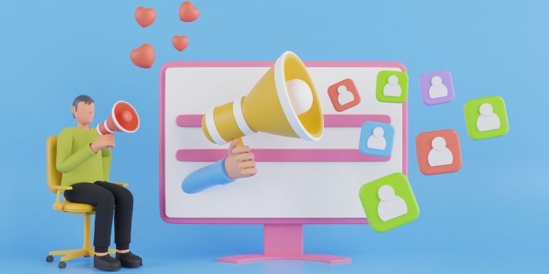 Viral marketing content spreads widely